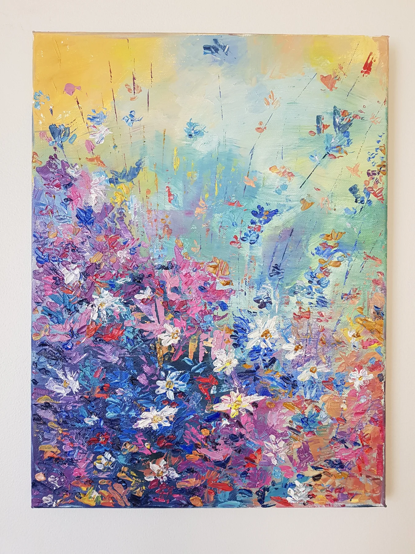 Floral, 12" x 16"