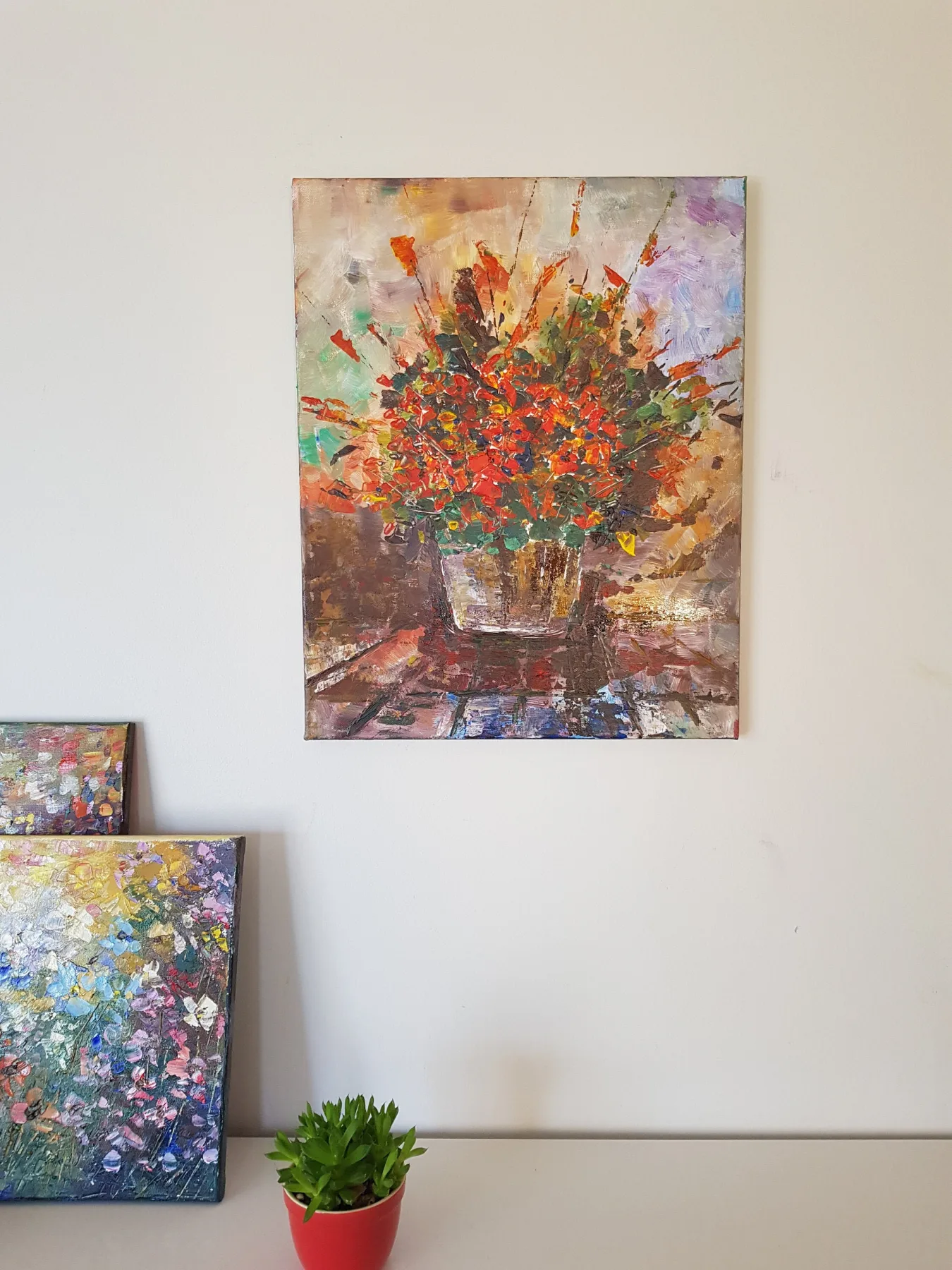 Floral, 16" x 20"