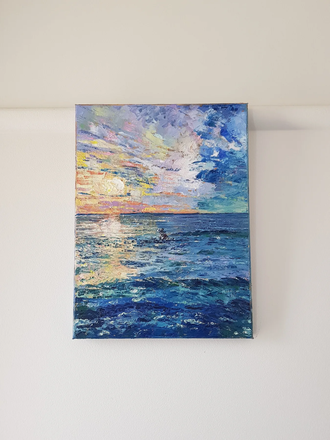 Seascape, 12" x 16"