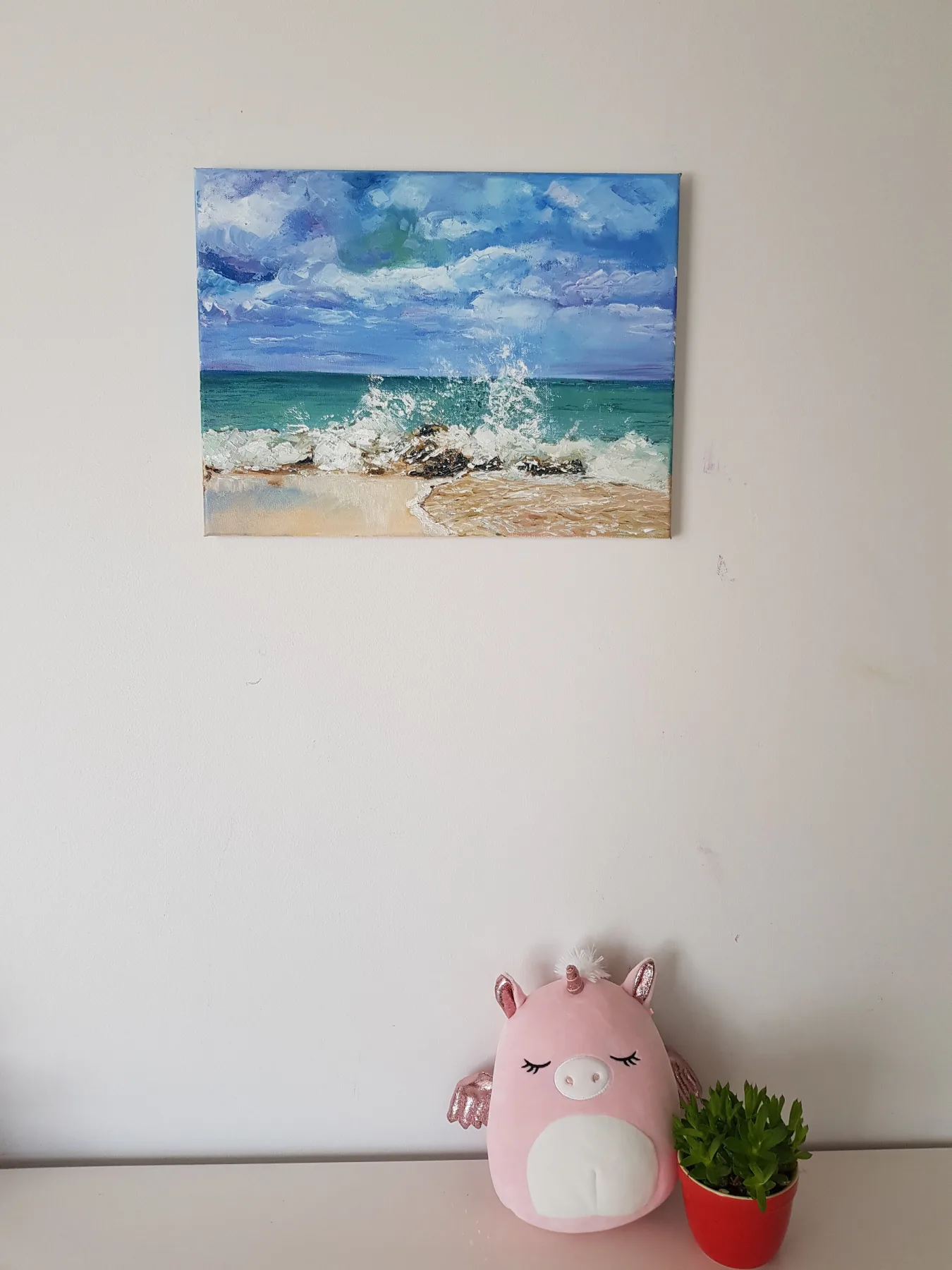 Seascape, 12" x 16"